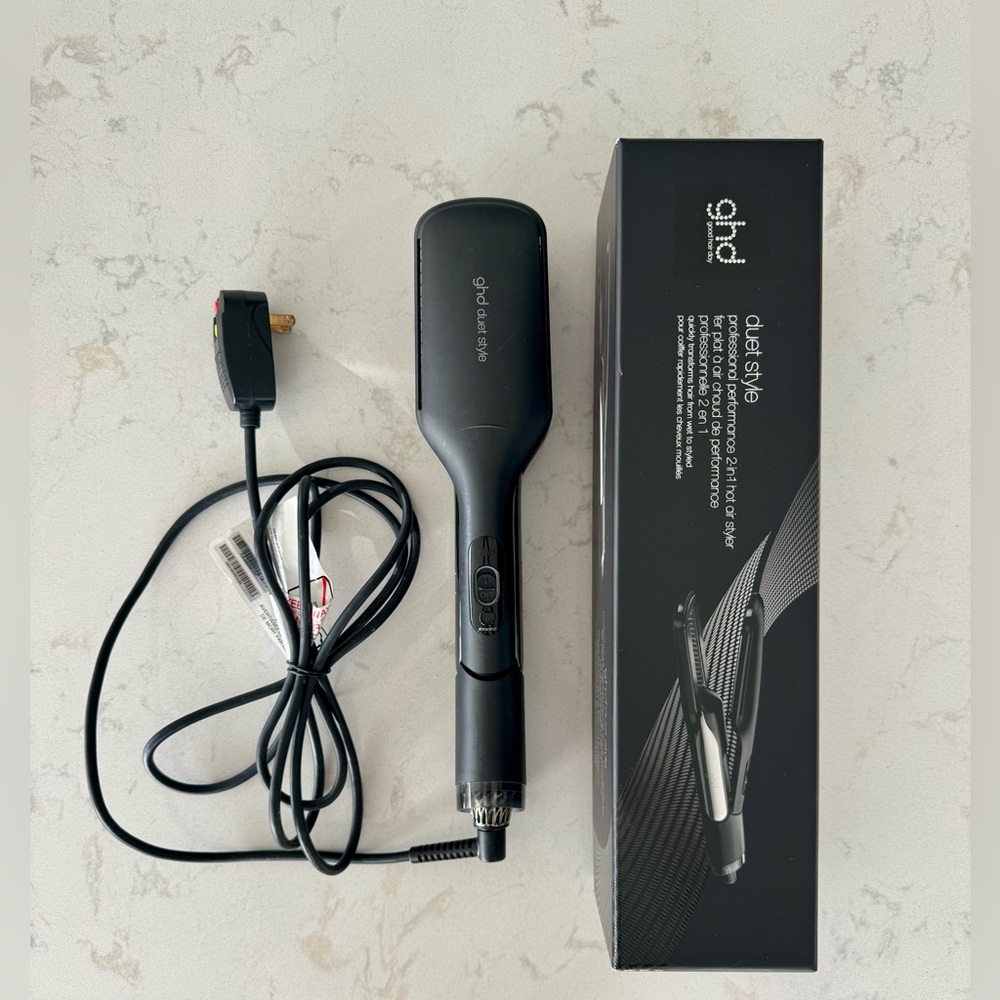 GHD Duet Style 2-in-1 Hot Air Styler Hair Styling Tool Flat Iron Straightening